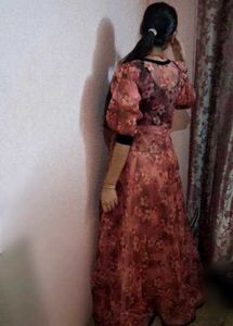 Elegant Floral Print shrug and choli with Palazzo