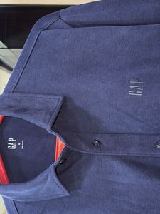 Men's Navy Blue GAP Long Sleeve Shirt