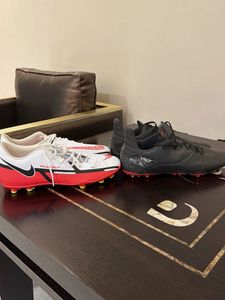 Nike Phantom and black football boots