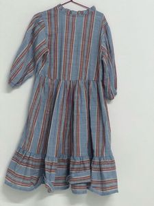 Striped Midi Dress