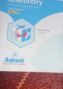 Class 12th Physics And Chemistry Aakash Module