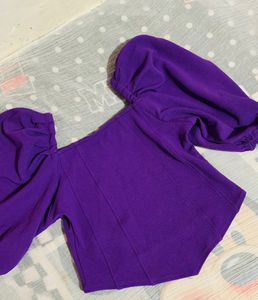 Top With Bell Sleeves