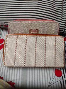 Stylish Handbag and Wallet Set