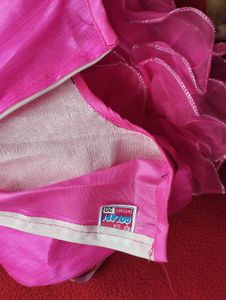 Sparkly Pink Ruffle Dress
