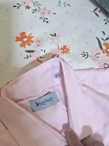 Regular Fit Pink colour shirt