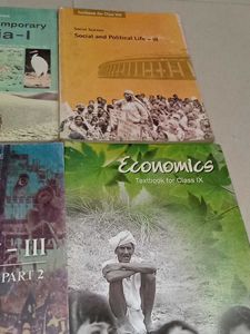 Class 8 &amp; 9 NCERT Books Set - 6 Textbooks
