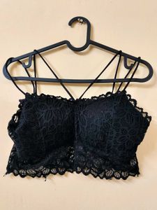 Lace Bralette Crop Top