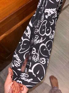 Black &amp; White Graphic Print shirt