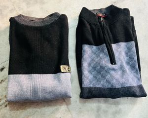 Men Sweater 2 Combo Set Size ,M