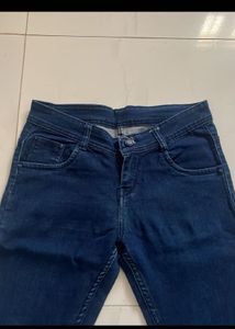 Classic Dark Wash Straight Leg Jeans
