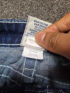 True Religion Flared emblishment Jeans