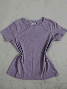 Lavender Basic T-Shirt