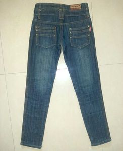 Timeless Dark Blue Denim | Mid-Rise Slim-Fit Jeans