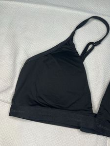 Black Triangle Bra