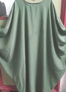 Elegant Green Kaftan Abaya