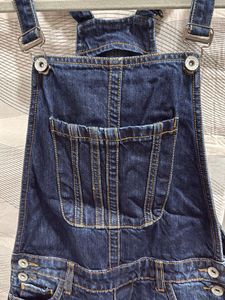 Denim Overalls Shorts