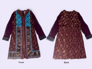 Embroidered Silk Kurta