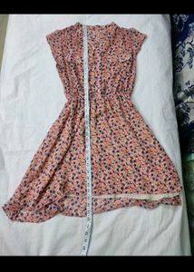 Chic Floral Print A-Line Dress
