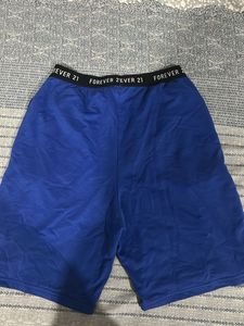 FOREVER 21 navy blue jorts