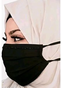 Stylish Face Masks with Embellishments