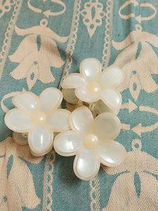 Set of 5 Flower Hair Claws