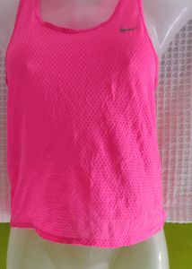 Bright Pink Nike Athletic Tank Top