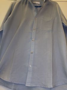 (BRAJ:373)Light Blue SHIRT AND TROUSER SIZE:32