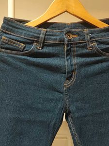 *FREE* White t-shirt with Classic Blue Flare Jeans