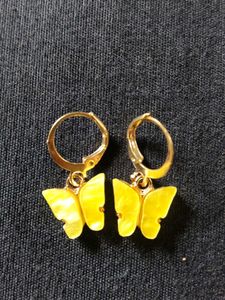 Butterfly Drop Earrings