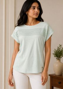 Comfortable Cotton Tunic Top