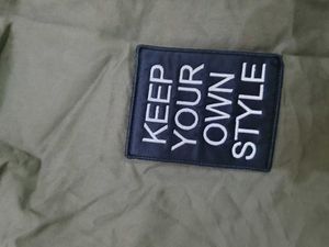 Olive Green "Keep Your Own Style" Jacket