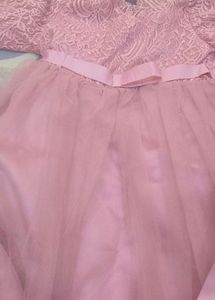 Brand new pink dress for party 4 to 5 year old