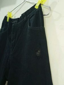 Classic Black Denim Jeans