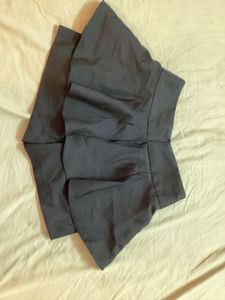 Black skorts with Bow Detail