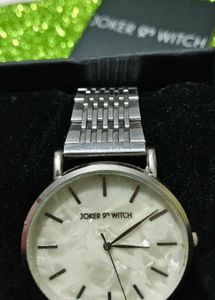 Joker &amp; Witch Pearl Dial Watch