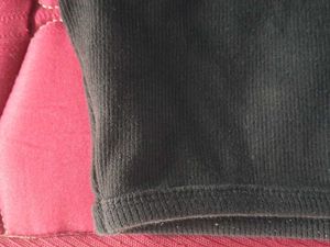 Black Ribbed Tank Top
