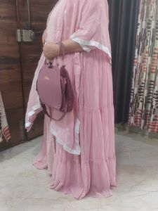 Elegant Pink Kurta Set with Dupatta