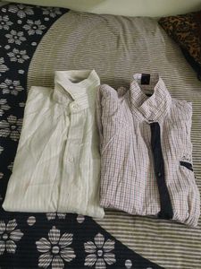 2 Men's Checked Casual Shirts