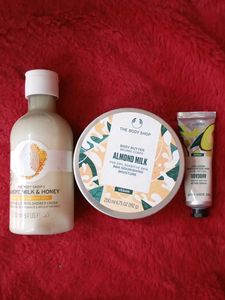 The body shop almond milk combo