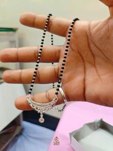 Pure Silver Elegant CZ Mangalsutra