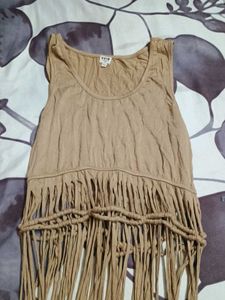 Boho Fringe Tank Top