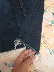 Diesel Women's Distressed Blue Jeans