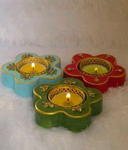 Decorative Flower Candle Holder