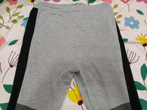 Grey Joggers with Dark Accents