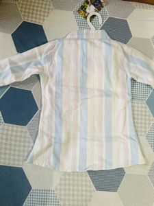 New fits to 6-8 years girl Cute Striped Shirt and