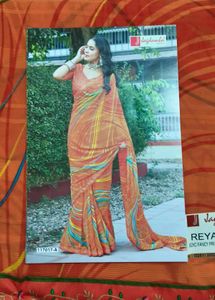 Designer Printed Saree