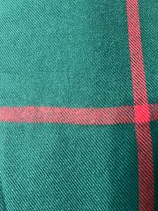 Christmas Green &amp; Red Plaid Warm Stole