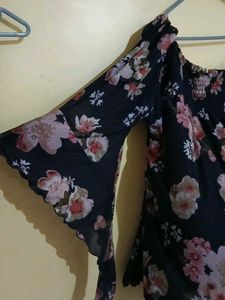Floral Off-Shoulder Blouse