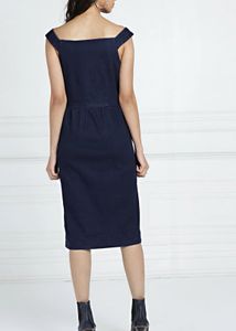 Forever 21 Chic Denim Cutout Dress
