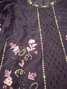 Elegant Embroidered Kurta Plazo Set
